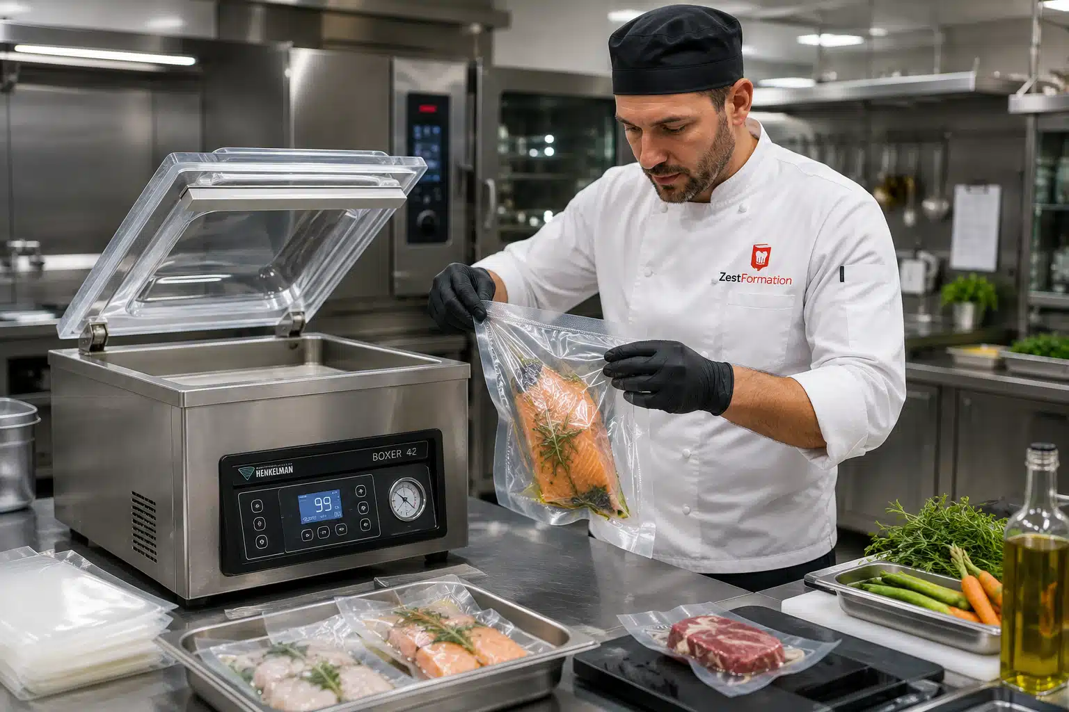 Conditionnement sous vide en cuisine professionnelle – ZESTFORMATION