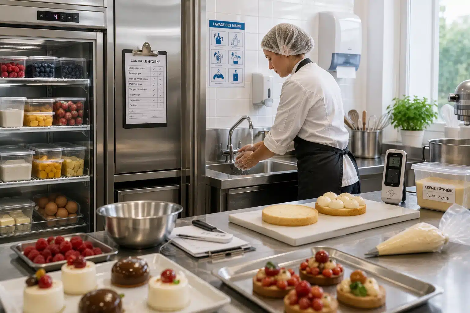 Formation desserts de restaurant – hygiène et maîtrise des préparations froides