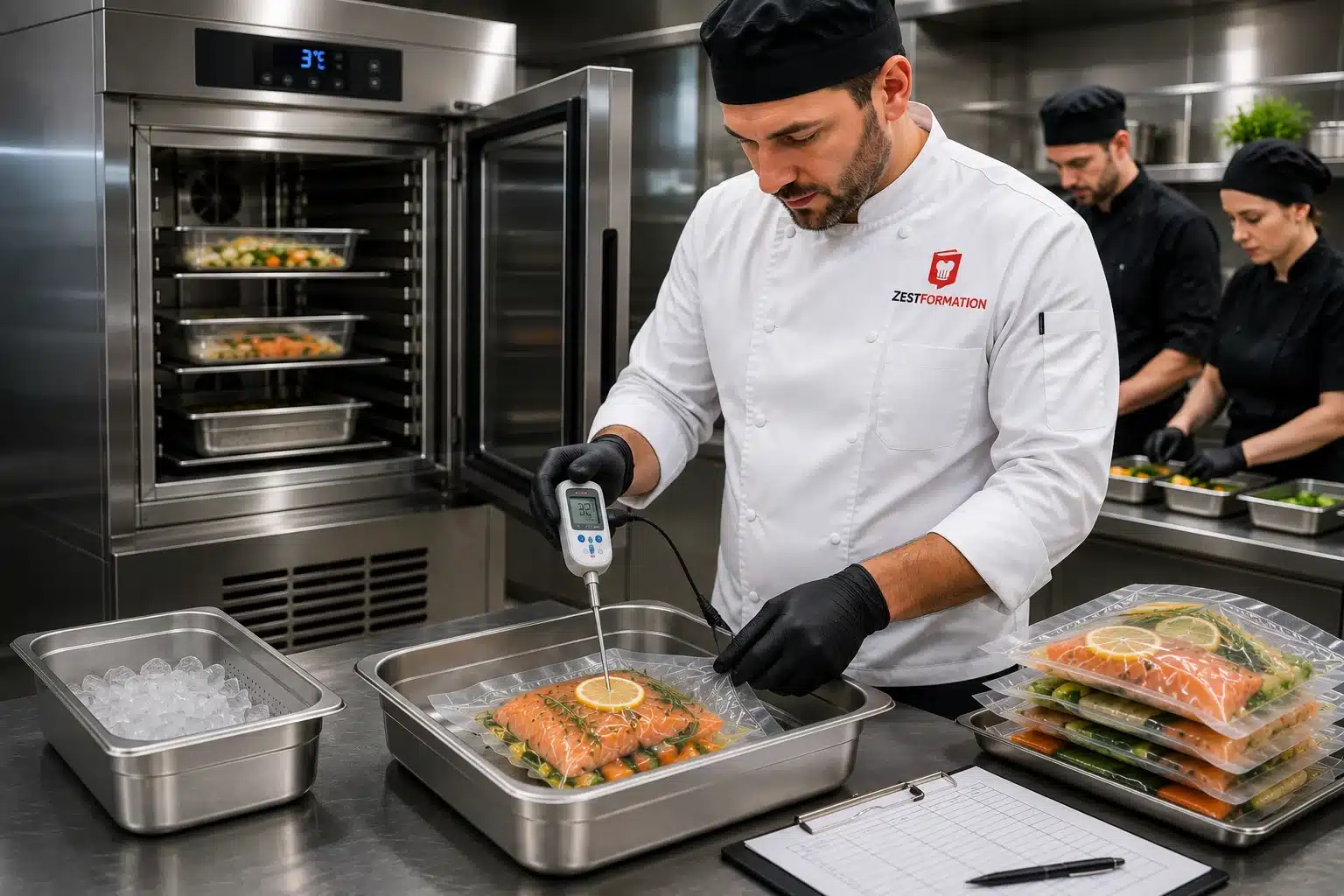 Refroidissement et contrôle sanitaire après cuisson sous vide – ZESTFORMATION