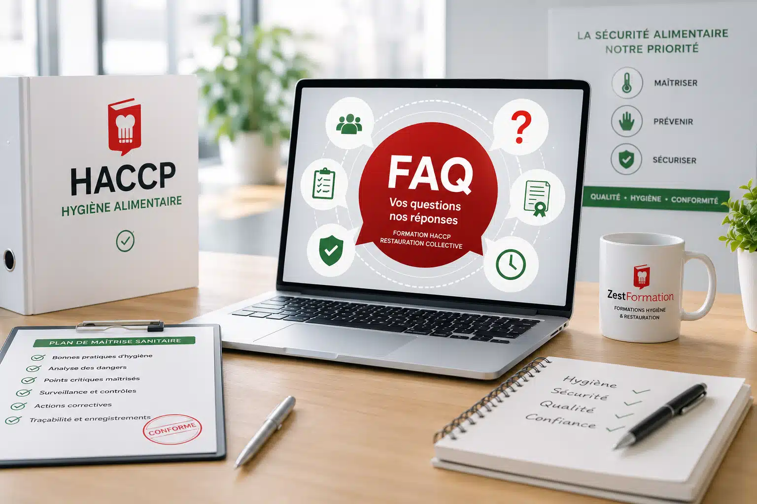 Questions fréquentes sur la formation HACCP restauration collective