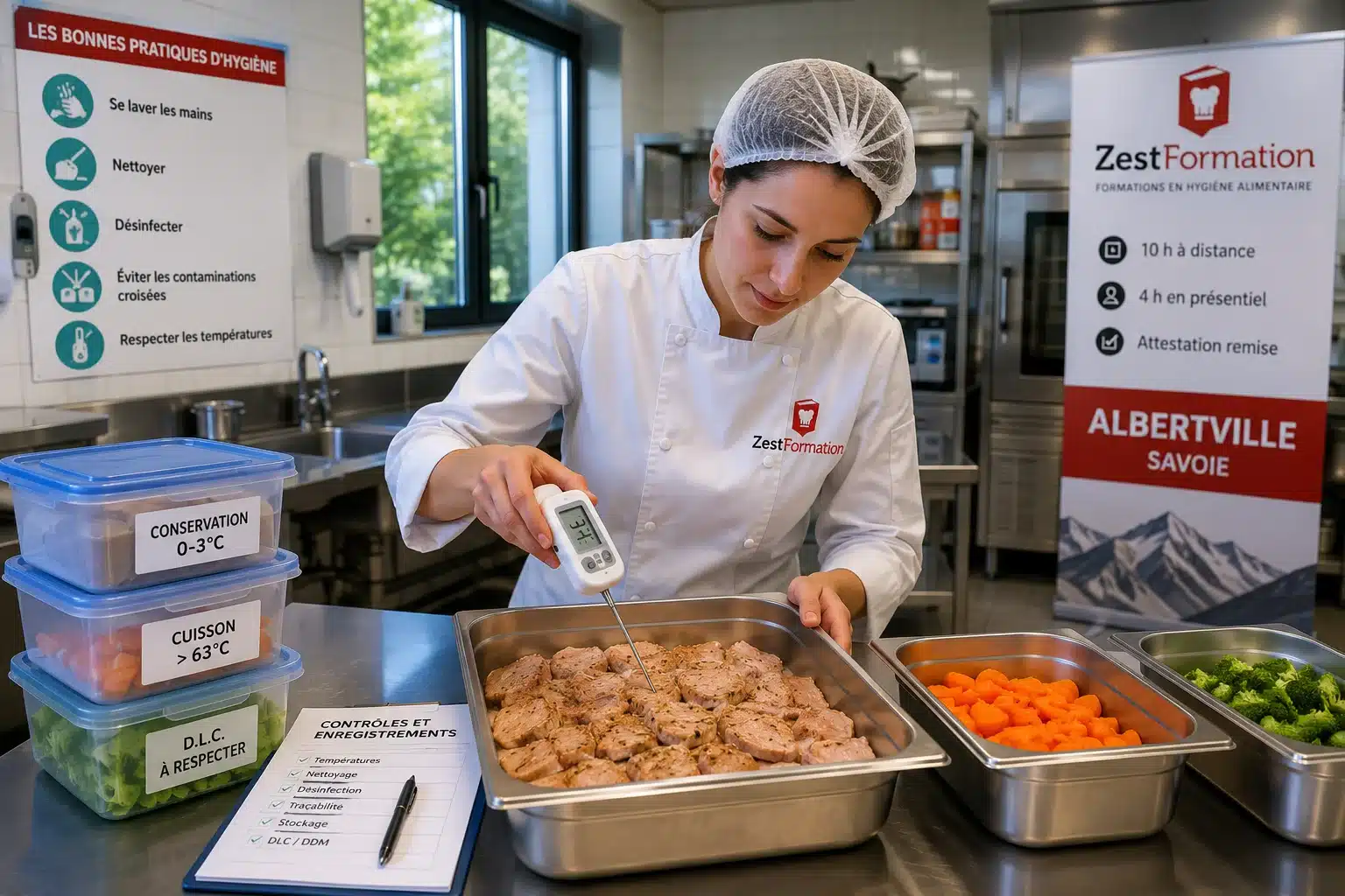 Formation Hygiène Alimentaire à Albertville – contrôle des températures