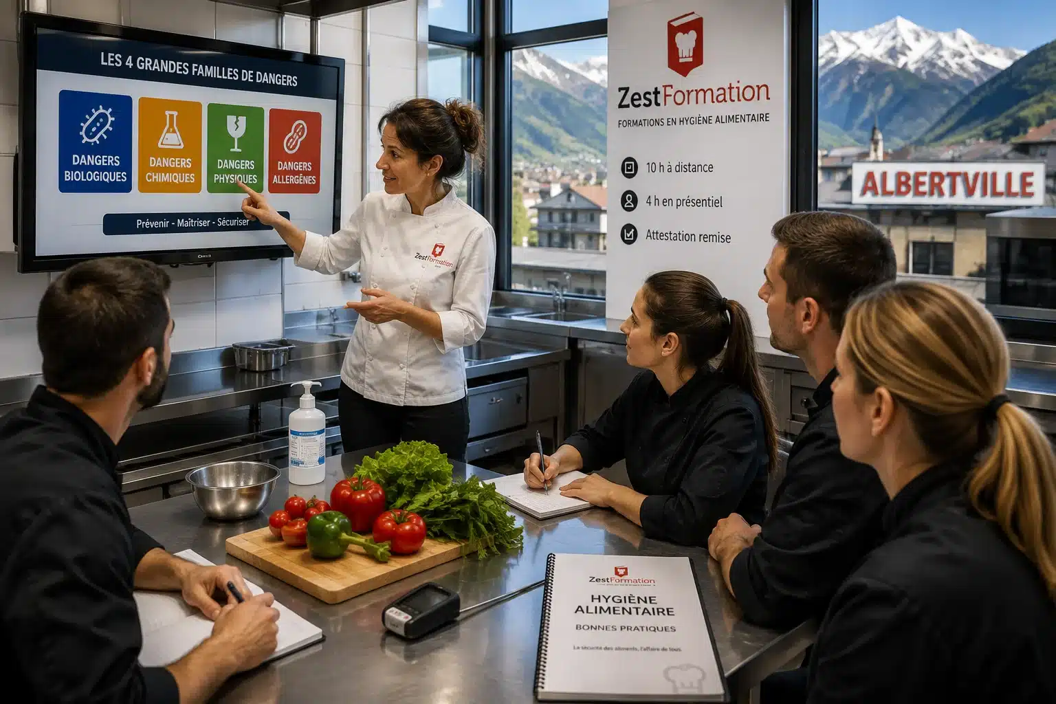 Formation Hygiène Alimentaire à Albertville – maîtrise des risques alimentaires