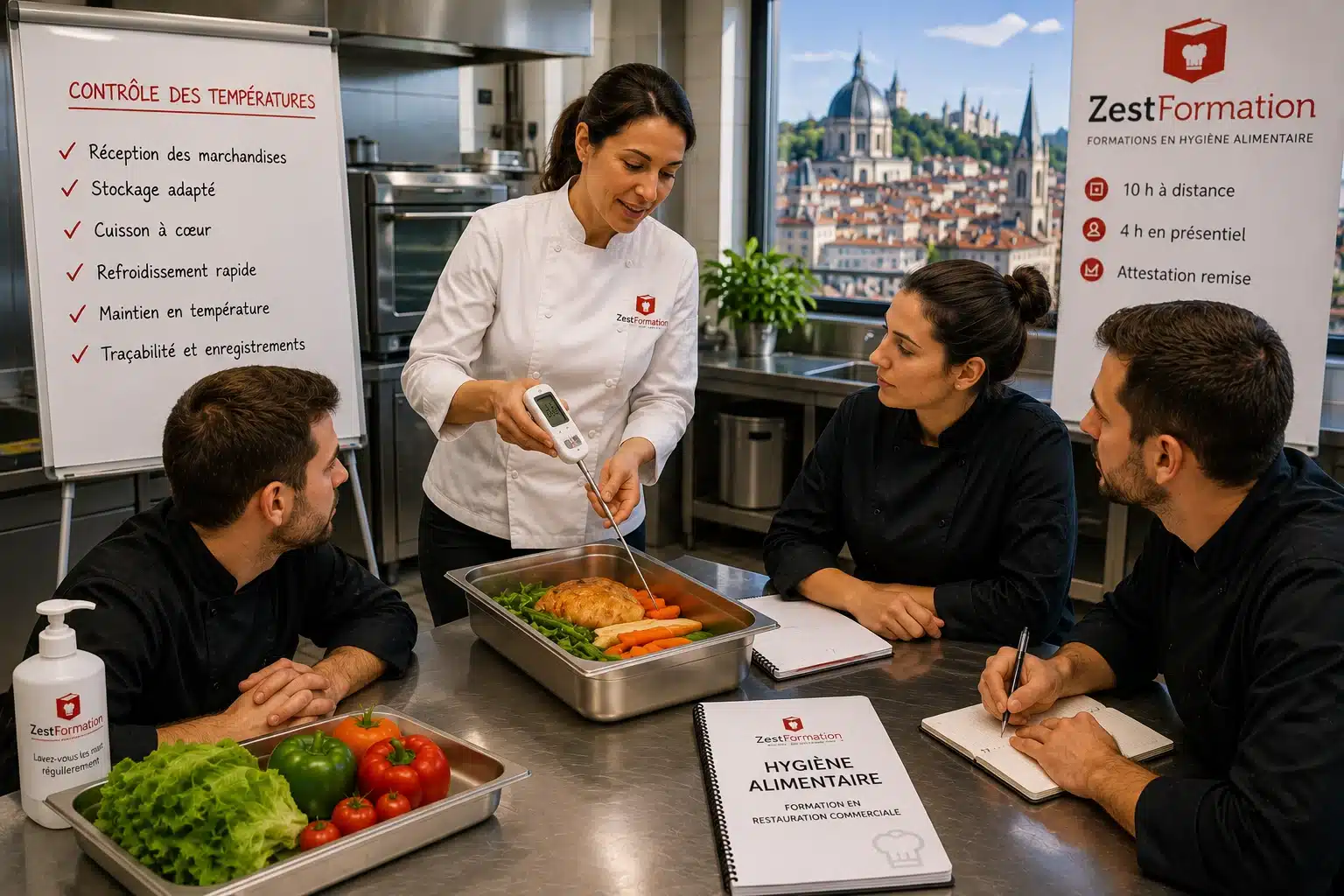 Formation Hygiène Alimentaire à Lyon – contrôle des températures