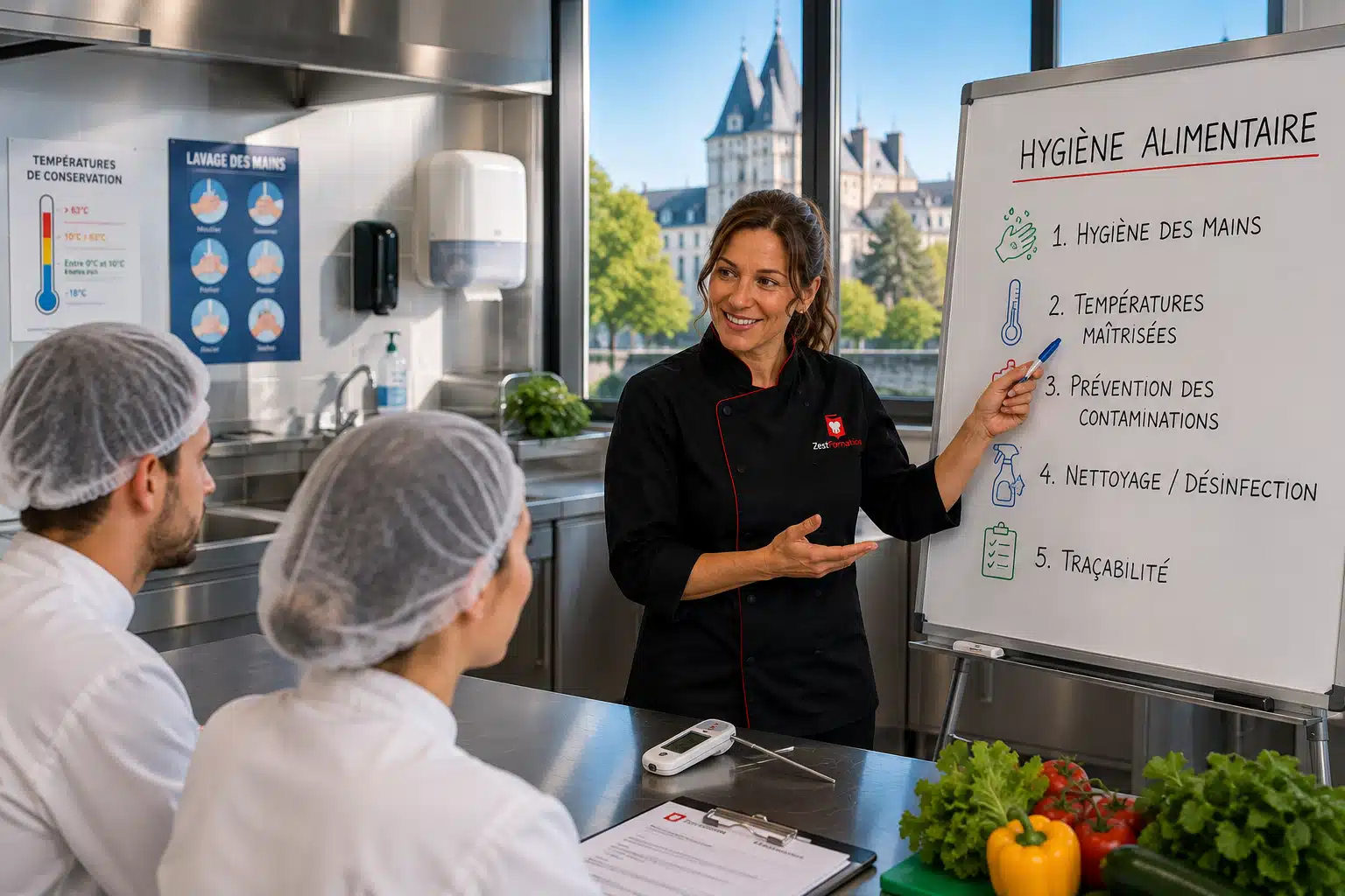 Formation Hygiène Alimentaire à Nantes – pédagogie ZESTFORMATION