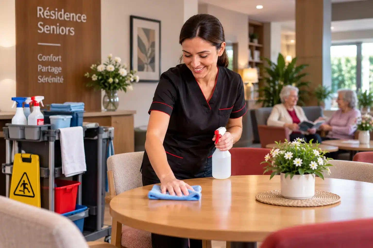 Agent polyvalent entretien en résidence seniors