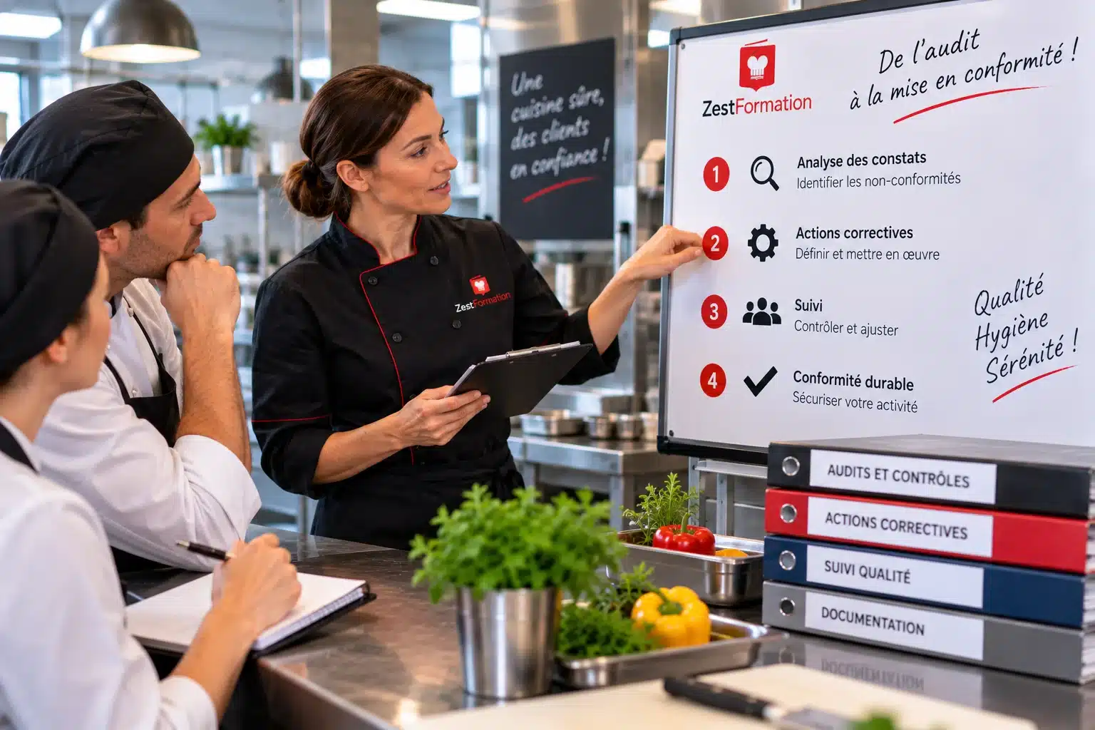 Formation équipe aux actions correctives après contrôle DDPP – ZESTFORMATION