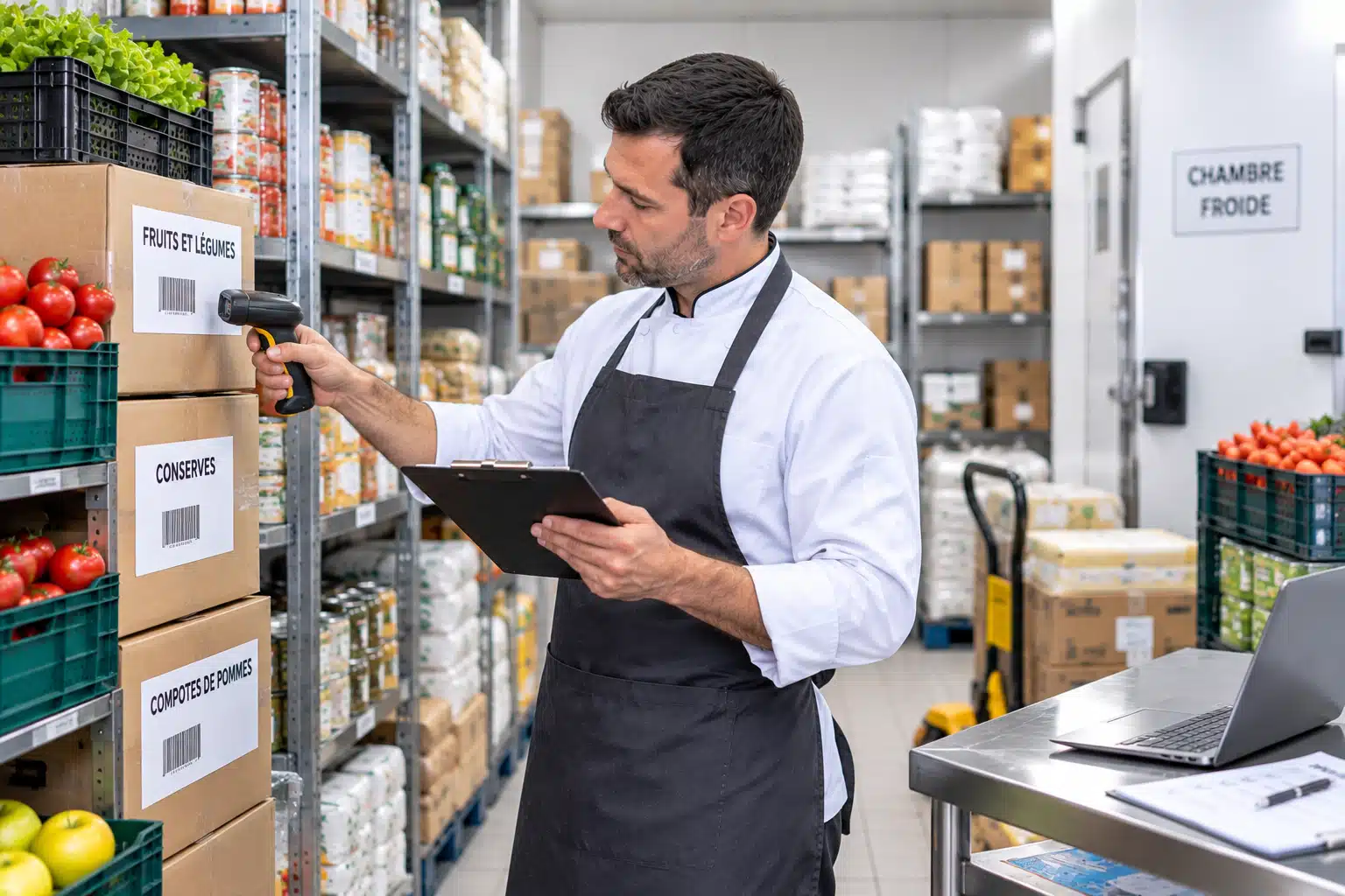 Gestion de l’inventaire et des stocks en restauration collective